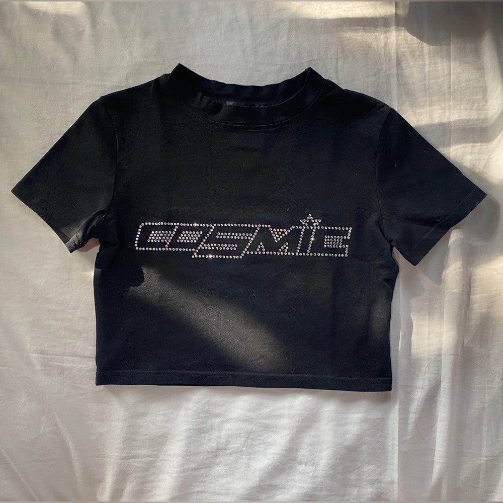Cosmic Rhinestone Top